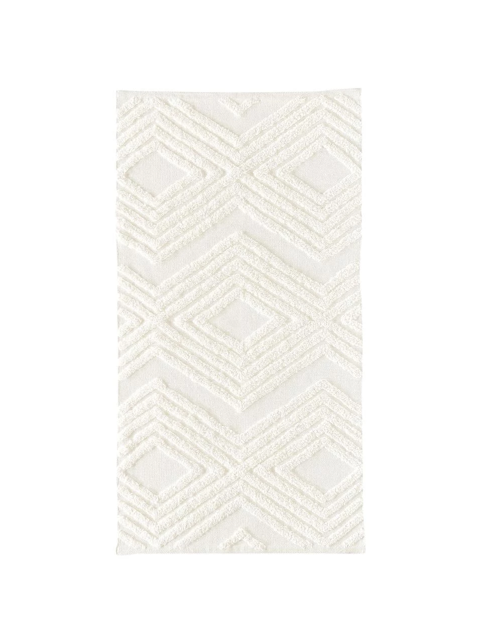 Westwing Collection Handgewebter Baumwollteppich Ziggy mit erhabener Hoch-Tief-Struktur, B 80 x L 150 cm (Größe XS) 3 Westwing Collection Handgewebter Baumwollteppich Ziggy mit erhabener Hoch-Tief-Struktur, B 80 x L 150 cm (Größe XS)