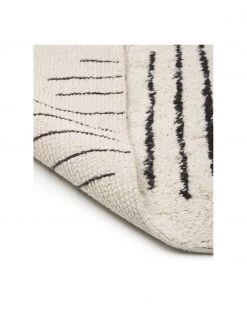 Westwing Collection Handgewebter Boho-Baumwollläufer Fini mit Fransen, B 80 x L 250 cm -Teppiche Verkaufsgeschäft Handgewebter Boho Baumwolllaufer Fini mit Fransen 5