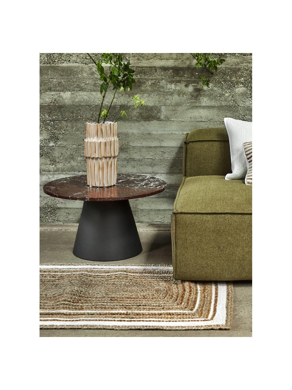 Westwing Collection Handgewebter Jute-Läufer Clover, B 80 x L 250 cm 4 Westwing Collection Handgewebter Jute-Läufer Clover, B 80 x L 250 cm – Bild 2