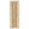 Westwing Collection Handgewebter Jute-Läufer Clover, B 80 x L 250 cm