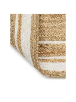 Westwing Collection Handgewebter Jute-Teppich Clover, B 80 x L 150 cm (Größe XS) -Teppiche Verkaufsgeschäft Handgewebter Jute Teppich Clover 5