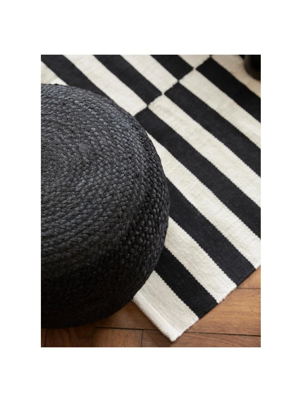 Westwing Collection Handgewebter Kelim-Teppich Donna mit Streifen, B 80 x L 150 cm (Größe XS) 4 Westwing Collection Handgewebter Kelim-Teppich Donna mit Streifen, B 80 x L 150 cm (Größe XS) – Bild 2