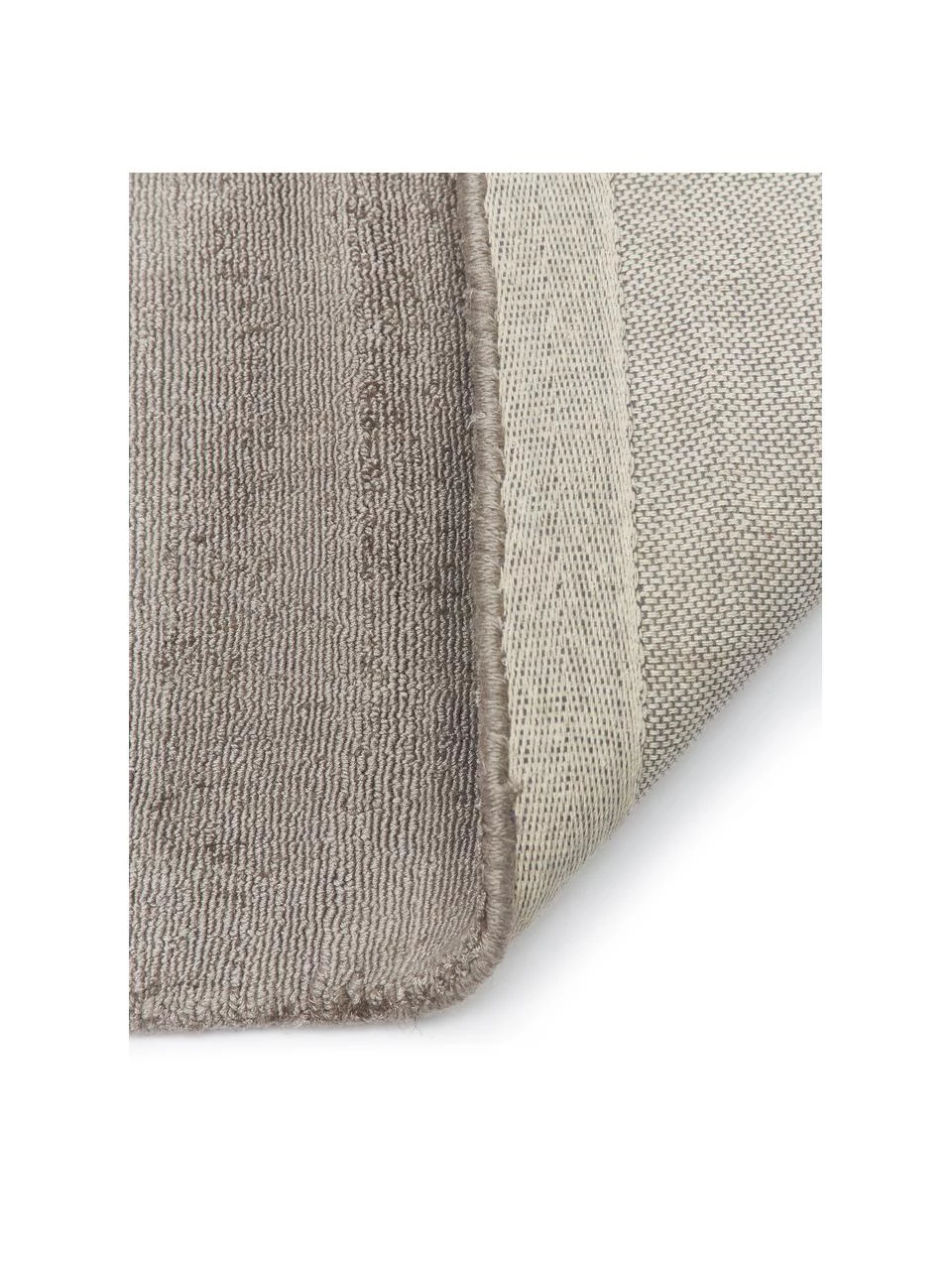 Westwing Collection Handgewebter Viskoseläufer Jane in Taupe, B 80 x L 200 cm 6 Westwing Collection Handgewebter Viskoseläufer Jane in Taupe, B 80 x L 200 cm – Bild 4