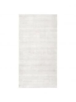 Westwing Collection Handgewebter Viskoseteppich Jane in Elfenbeinfarben, B 80 x L 150 cm (Größe XS)