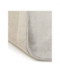 Westwing Collection Handgewebter Viskoseteppich Jane in Hellgrau-Beige, B 80 x L 150 cm (Größe XS) -Teppiche Verkaufsgeschäft Handgewebter Viskoseteppich Jane in Hellgrau Beige 5