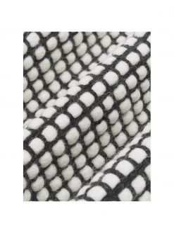 Westwing Collection Handgewebter Wolll&auml;ufer Amaro in Schwarz/Creme, B 80 x L 250 cm -Teppiche Verkaufsgeschäft Handgewebter Wolllaufer Amaro in SchwarzCreme 2