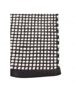 Westwing Collection Handgewebter Wollteppich Amaro in Schwarz/Creme, B 80 x L 150 cm (Größe XS) -Teppiche Verkaufsgeschäft Handgewebter Wollteppich Amaro in SchwarzCreme 4