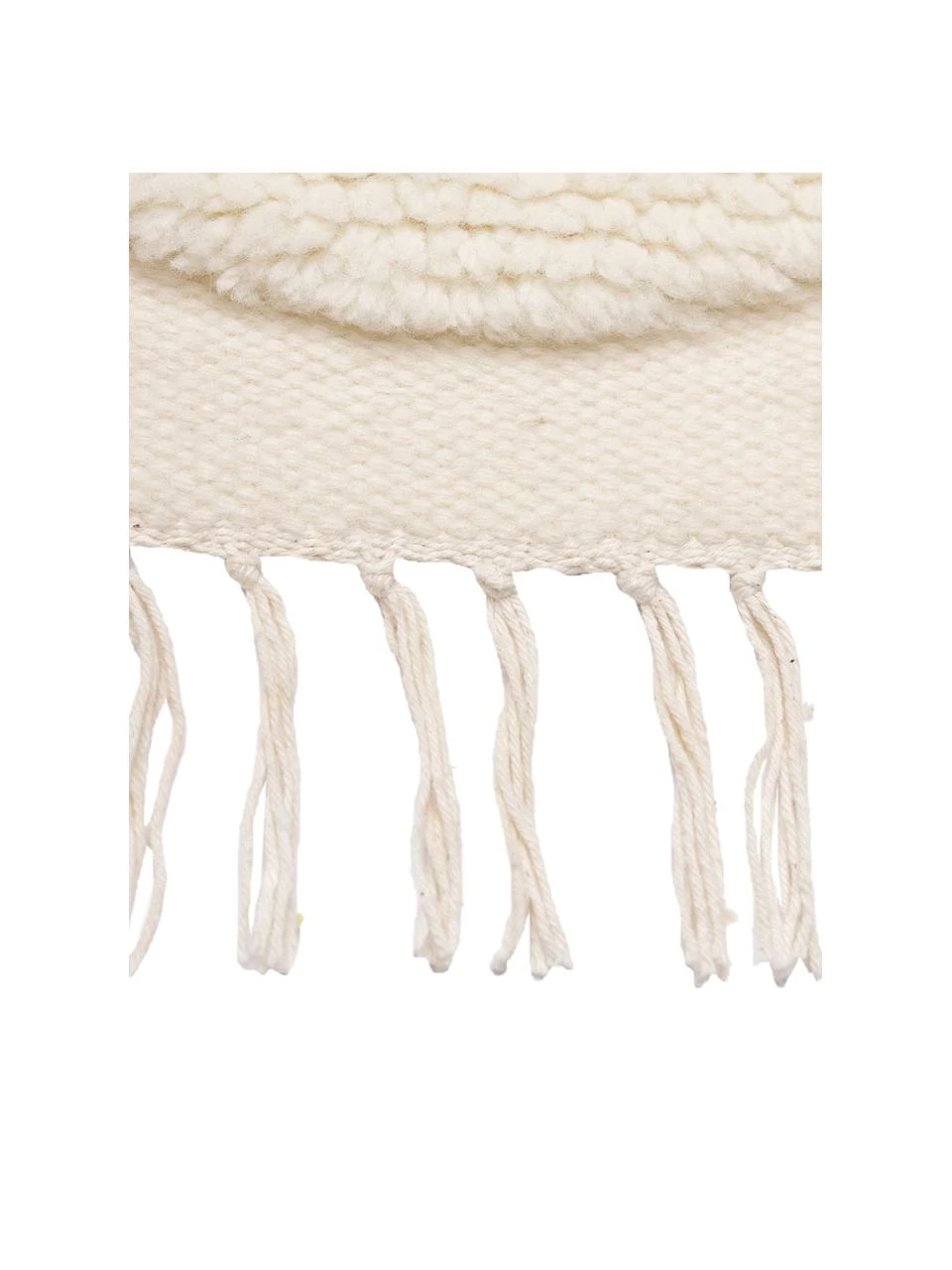 Westwing Collection Handgewebter Wollteppich Anica mit Hoch-Tief-Effekt in Beige, B 80 x L 150 cm (Größe XS) 5 Westwing Collection Handgewebter Wollteppich Anica mit Hoch-Tief-Effekt in Beige, B 80 x L 150 cm (Größe XS) – Bild 3