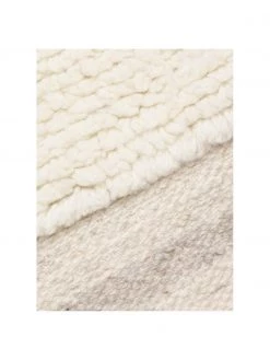 Westwing Collection Handgewebter Wollteppich Anica mit Hoch-Tief-Effekt in Taupe/Beige, B 80 x L 150 cm (Größe XS) -Teppiche Verkaufsgeschäft Handgewebter Wollteppich Anica mit Hoch Tief Effekt in TaupeBeige 2