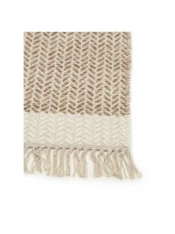 Benuta Handgewebter Wollteppich Kim in Beige/Creme, mit Fransen, B 80 x L 120 cm (Größe XS) 10 Benuta Handgewebter Wollteppich Kim in Beige/Creme, mit Fransen, B 80 x L 120 cm (Größe XS) -Teppiche Verkaufsgeschäft Handgewebter Wollteppich Kim in BeigeCreme mit Fransen 2