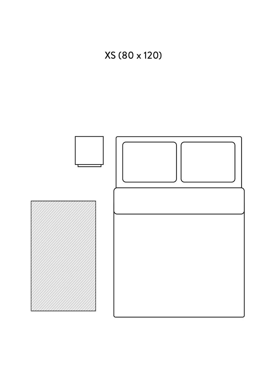 Benuta Handgewebter Wollteppich Kim in Beige/Creme, mit Fransen, B 80 x L 120 cm (Größe XS) 7 Benuta Handgewebter Wollteppich Kim in Beige/Creme, mit Fransen, B 80 x L 120 cm (Größe XS) – Bild 5