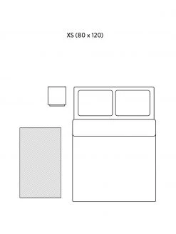 Benuta Handgewebter Wollteppich Kim in Schwarz/Creme, mit Fransen, B 80 x L 120 cm (Größe XS) -Teppiche Verkaufsgeschäft Handgewebter Wollteppich Kim in SchwarzCreme mit Fransen 4