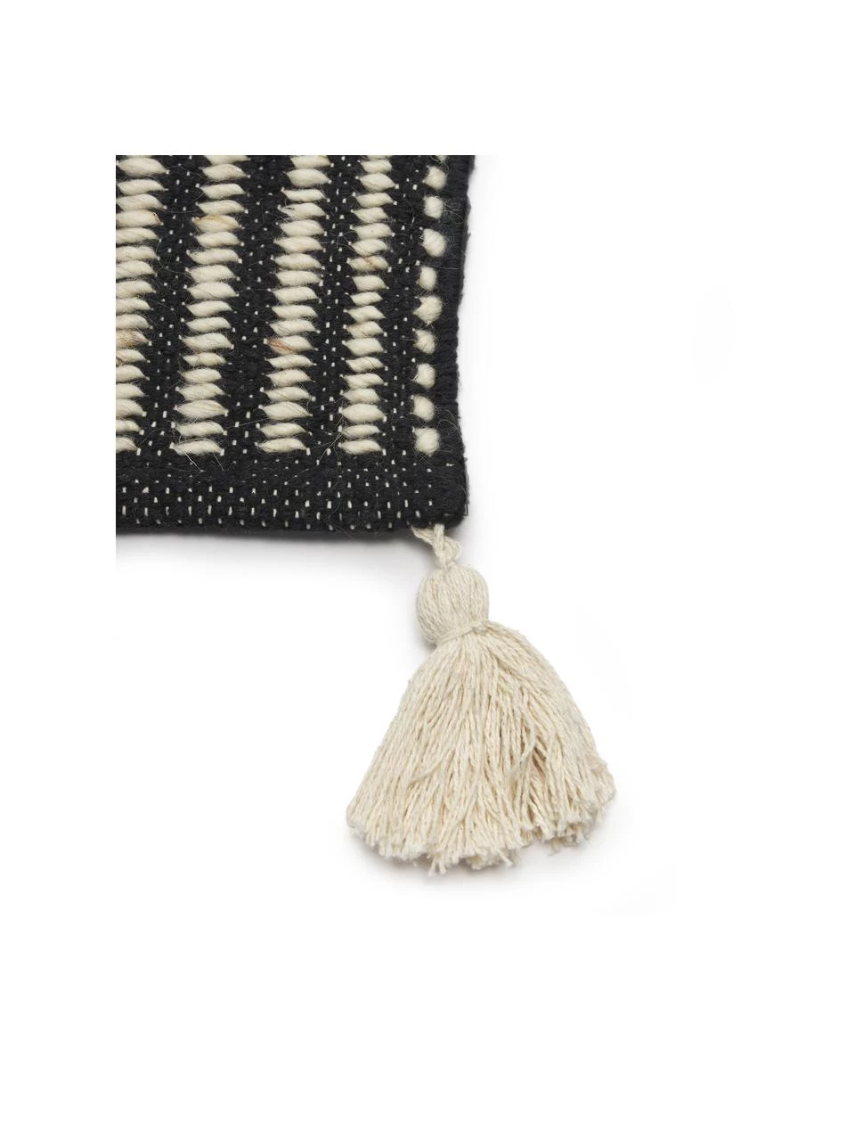 Westwing Collection Handgewebter Wollteppich Rue mit Fransen, B 80 x L 150 cm (Größe XS) 5 Westwing Collection Handgewebter Wollteppich Rue mit Fransen, B 80 x L 150 cm (Größe XS) – Bild 3