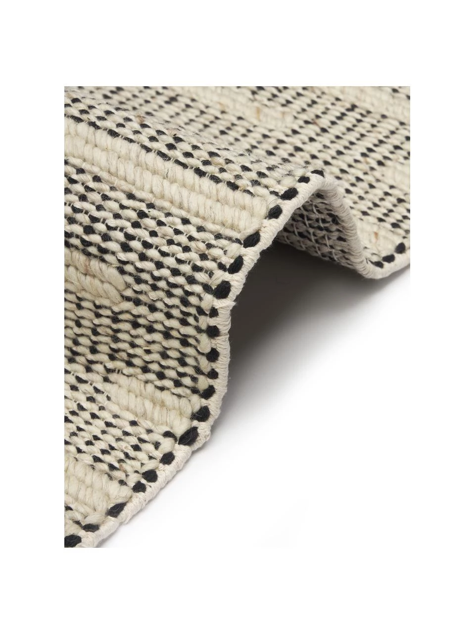 Westwing Collection Handgewebter Wollteppich Rue mit Fransen, B 80 x L 150 cm (Größe XS) 8 Westwing Collection Handgewebter Wollteppich Rue mit Fransen, B 80 x L 150 cm (Größe XS) – Bild 6