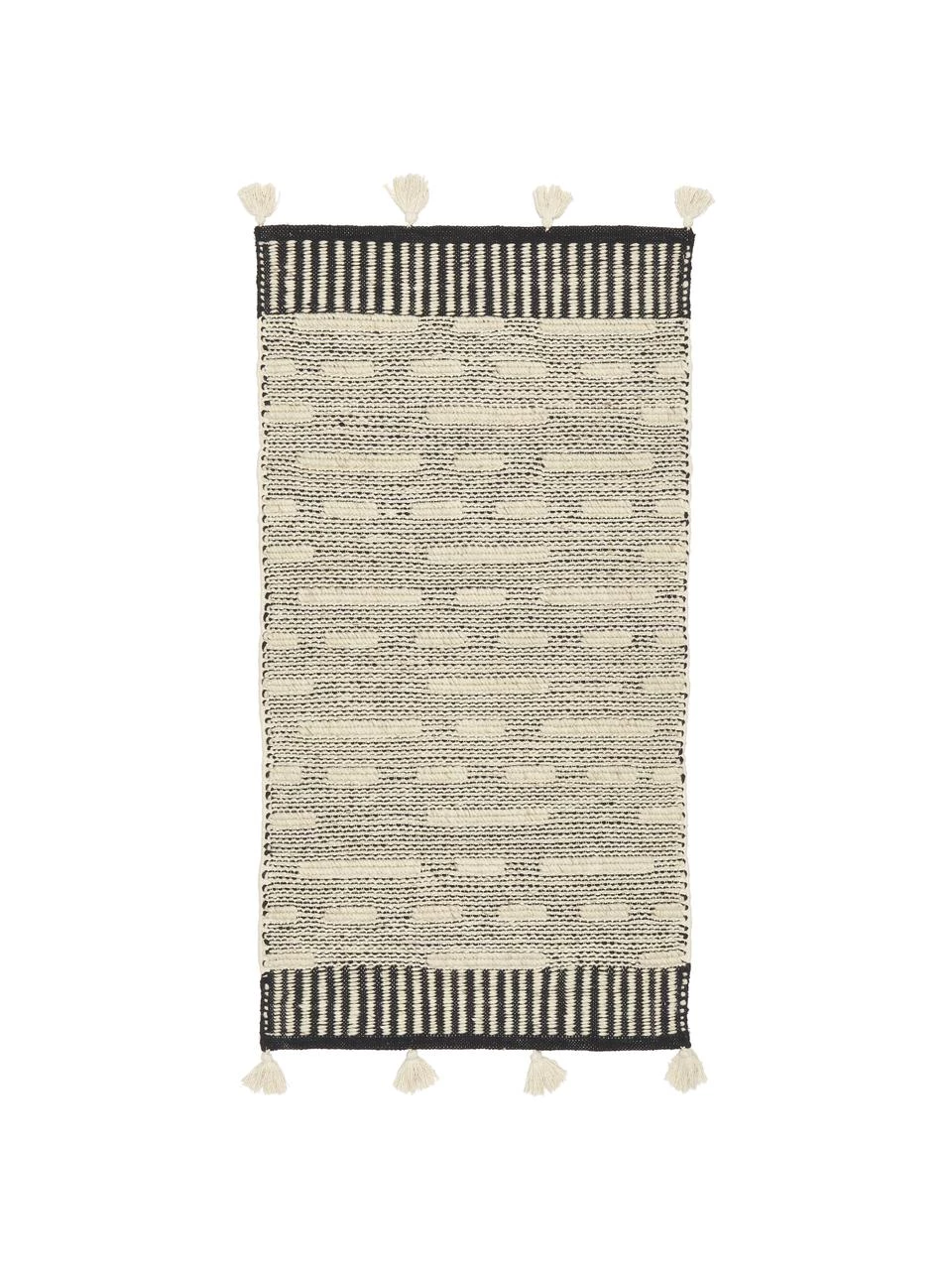 Westwing Collection Handgewebter Wollteppich Rue mit Fransen, B 80 x L 150 cm (Größe XS) 3 Westwing Collection Handgewebter Wollteppich Rue mit Fransen, B 80 x L 150 cm (Größe XS)