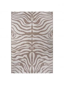 In- & Outdoor-Teppich Avin mit Zebramuster, B 120 x L 170 cm (Größe S)