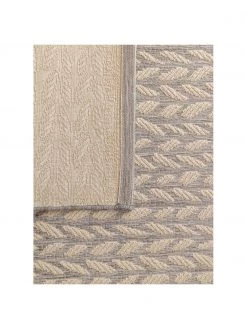 In- & Outdoor-Teppich Braided mit Blattmuster, B 160 x L 230 cm (Größe M) -Teppiche Verkaufsgeschäft In and Outdoor Teppich Braided mit Blattmuster 8