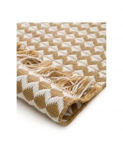 Benuta In- & Outdoor-Teppich Morty mit Ethnomuster und Fransen, B 80 x L 150 cm (Größe XS) -Teppiche Verkaufsgeschäft In and Outdoor Teppich Morty mit Ethnomuster und Fransen 3