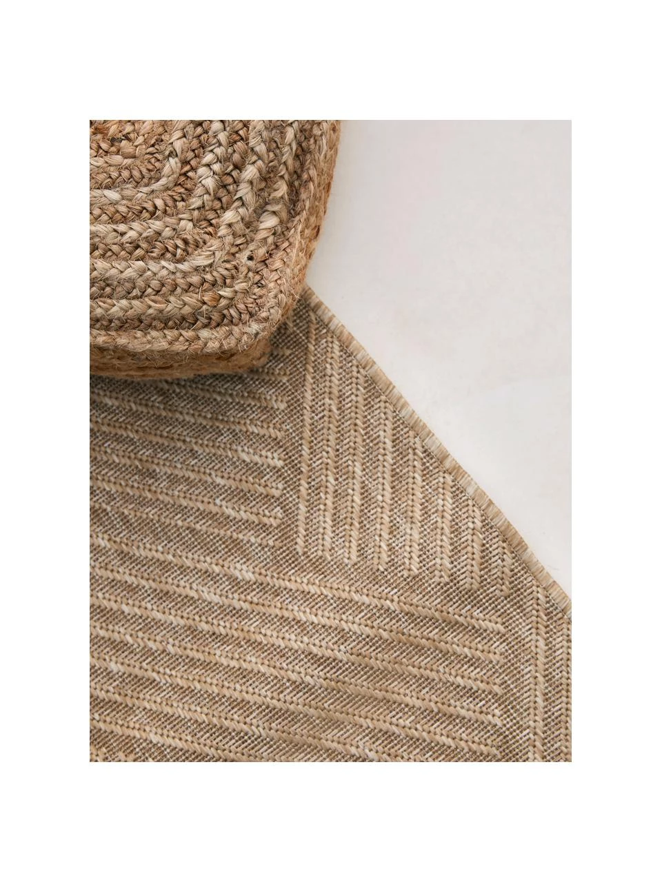 Westwing Collection In- & Outdoor-Teppich Ory in Beige, B 80 x L 150 cm (Größe XS) 4 Westwing Collection In- & Outdoor-Teppich Ory in Beige, B 80 x L 150 cm (Größe XS) – Bild 2