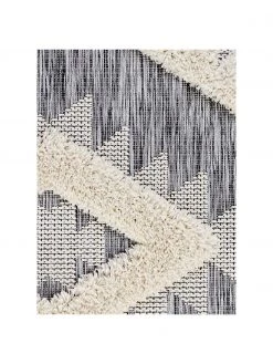 In- & Outdoor-Teppich Tiddas mit Hoch-Tief-Effekt in Grau-Creme, B 80 x L 150 cm (Größe XS) 10 In- & Outdoor-Teppich Tiddas mit Hoch-Tief-Effekt in Grau-Creme, B 80 x L 150 cm (Größe XS) -Teppiche Verkaufsgeschäft In and Outdoor Teppich Tiddas mit Hoch Tief Effekt in Grau Creme 2