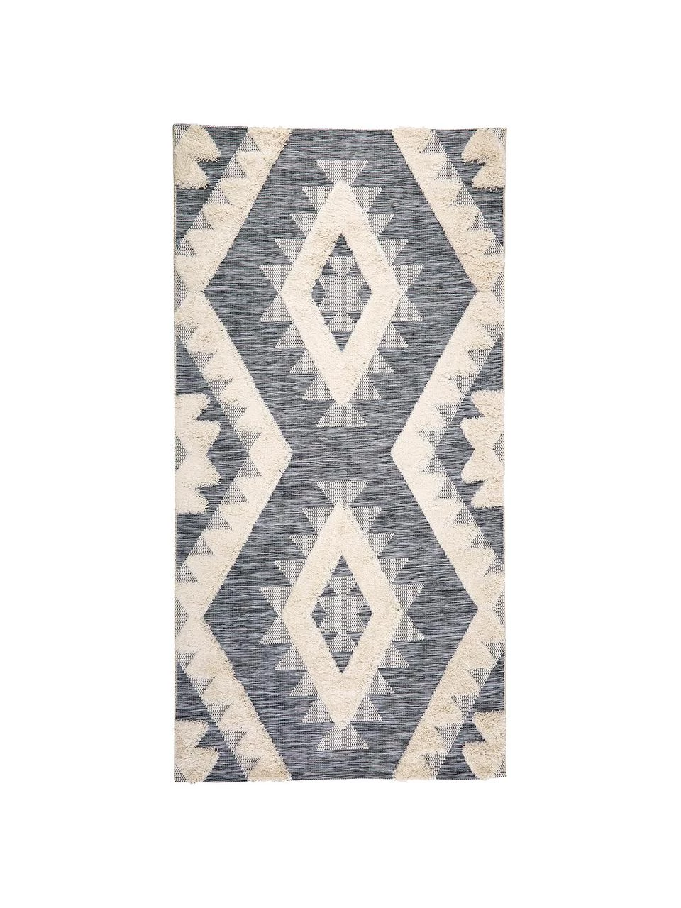 In- & Outdoor-Teppich Tiddas mit Hoch-Tief-Effekt in Grau-Creme, B 80 x L 150 cm (Größe XS) 3 In- & Outdoor-Teppich Tiddas mit Hoch-Tief-Effekt in Grau-Creme, B 80 x L 150 cm (Größe XS)