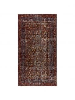In- & Outdoor-Teppich Tilas Izmir in Dunkelrot, Orient Style, B 80 x L 150 cm (Größe XS)