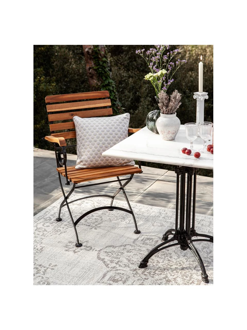 In- & Outdoor-Teppich Tilos im Vintage Style, B 160 x L 230 cm (Größe M) 4 In- & Outdoor-Teppich Tilos im Vintage Style, B 160 x L 230 cm (Größe M) – Bild 2