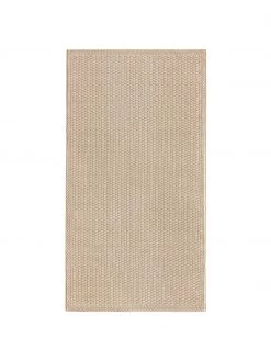 Westwing Collection In- & Outdoor-Teppich Toronto in Dunkelbeige, B 80 x L 150 cm (Größe XS)