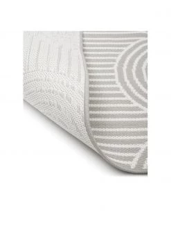 Westwing Collection In- & Outdoorteppich Arches in Grau/Wei&szlig;, B 80 x L 150 cm (Größe XS) -Teppiche Verkaufsgeschäft In and Outdoorteppich Arches in GrauWeiss 5