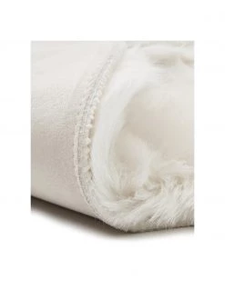 Westwing Collection Kunstfell-Teppich Mathilde, glatt, B 60 x L 180 cm -Teppiche Verkaufsgeschäft Kunstfell Teppich Mathilde glatt 4