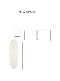 Westwing Collection Kunstfell-Teppich Mathilde, glatt, B 60 x L 180 cm -Teppiche Verkaufsgeschäft Kunstfell Teppich Mathilde glatt 5