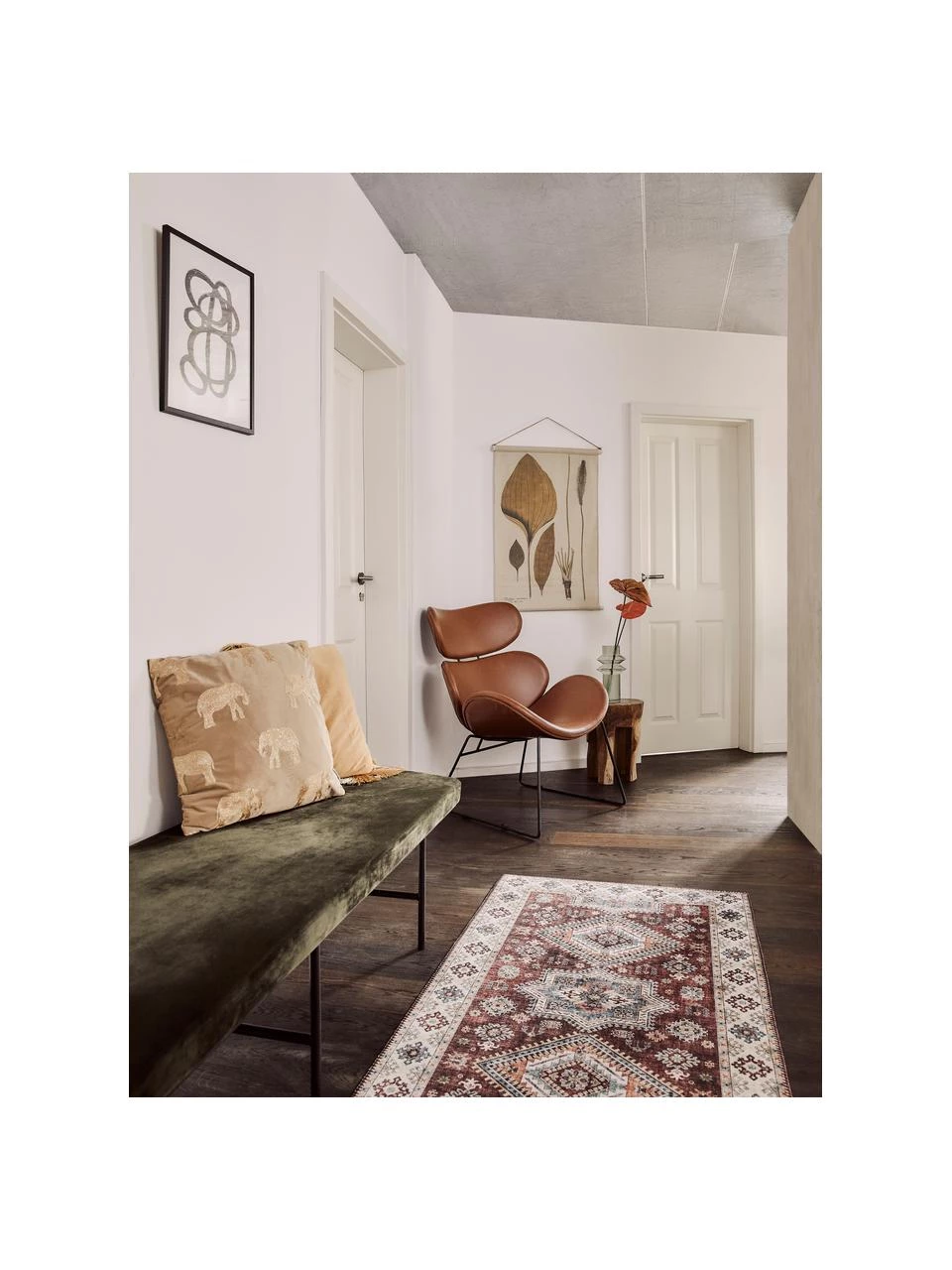 Läufer Gratia im Vintage Style, B 80 x L 200 cm 4 Läufer Gratia im Vintage Style, B 80 x L 200 cm – Bild 2