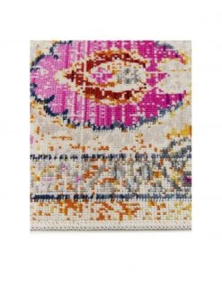 Niederflor-L&auml;ufer Kashan Vintage mit bunten Ornamenten, B 60 x L 180 cm -Teppiche Verkaufsgeschäft Niederflor Laufer Kashan Vintage mit bunten Ornamenten 4