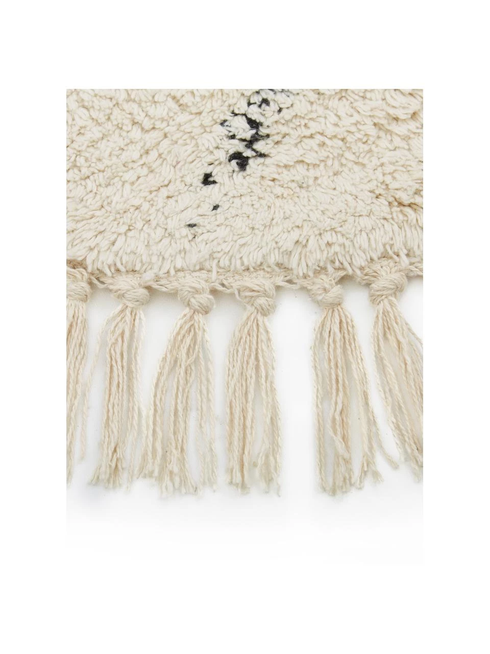 Westwing Collection Runder Baumwollteppich Bina mit Rautenmuster, handgetuftet, Ø 110 cm (Größe S) 5 Westwing Collection Runder Baumwollteppich Bina mit Rautenmuster, handgetuftet, Ø 110 cm (Größe S) – Bild 3