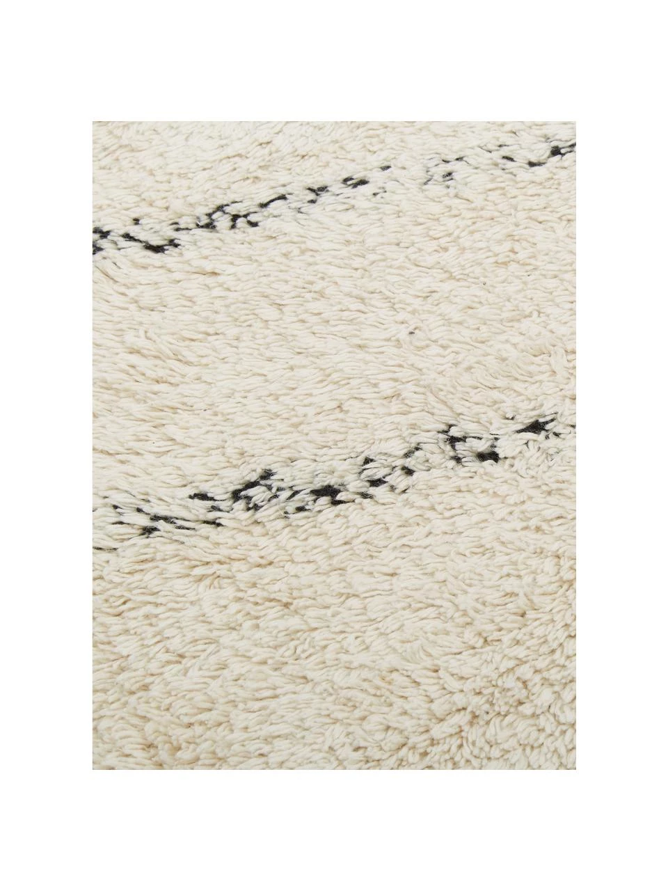 Westwing Collection Runder Baumwollteppich Bina mit Rautenmuster, handgetuftet, Ø 110 cm (Größe S) 6 Westwing Collection Runder Baumwollteppich Bina mit Rautenmuster, handgetuftet, Ø 110 cm (Größe S) – Bild 4