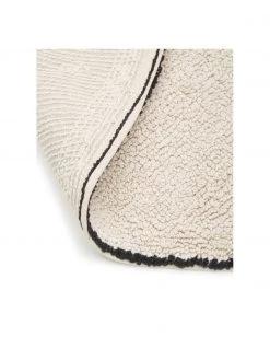 Lorena Canals Runder Baumwollteppich Trace, waschbar, Ø 160 cm (Größe L) -Teppiche Verkaufsgeschäft Runder Baumwollteppich Trace waschbar 4