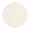 Westwing Collection Runder Baumwollteppich Ziggy mit erhabener Hoch-Tief-Struktur, Ø 120 cm (Größe S) 1 Westwing Collection Runder Baumwollteppich Ziggy mit erhabener Hoch-Tief-Struktur, Ø 120 cm (Größe S) -Teppiche Verkaufsgeschäft Runder Baumwollteppich Ziggy mit erhabener Hoch Tief Struktur