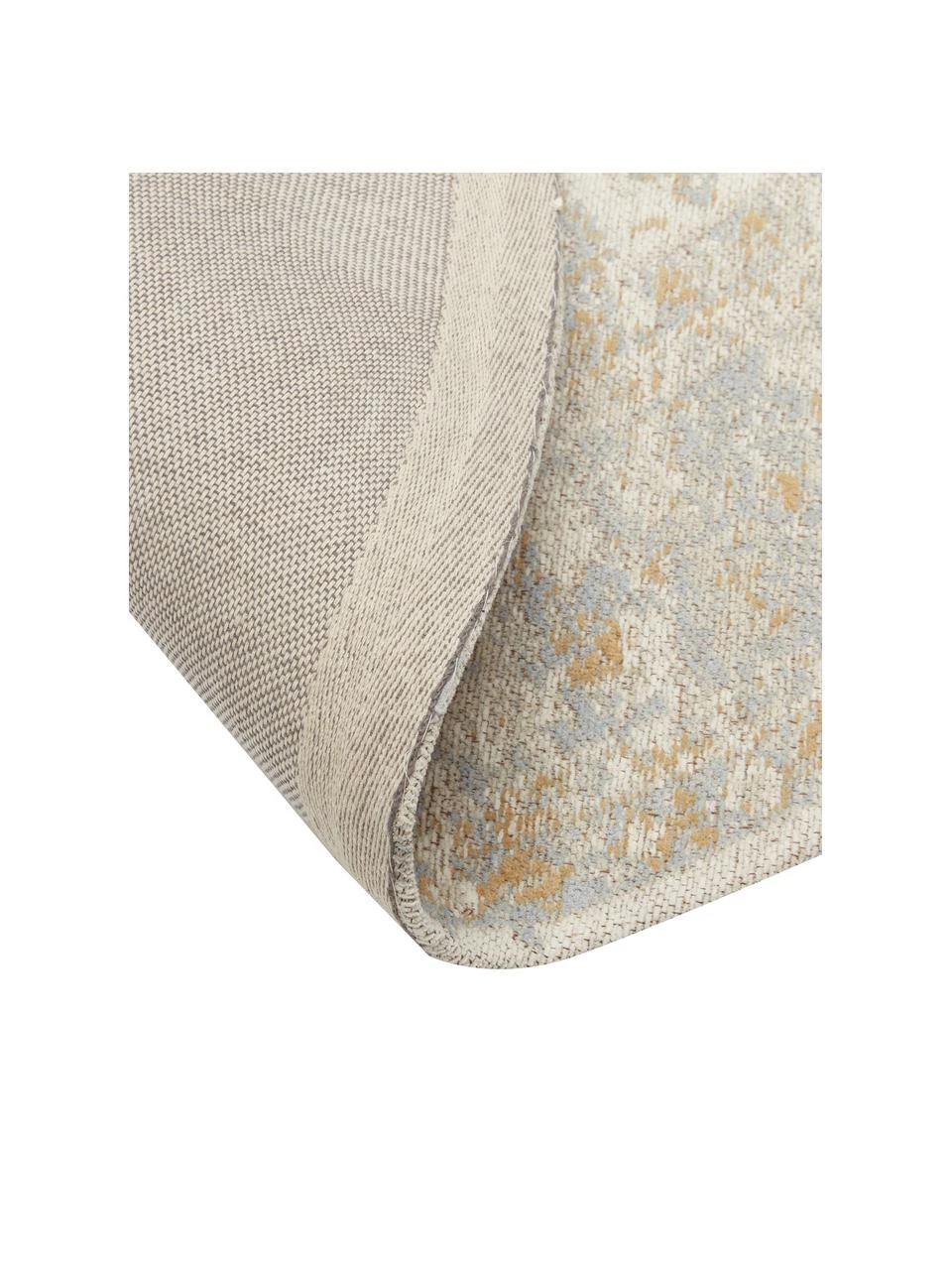 Westwing Collection Runder Chenilleteppich Loire im Vintage Style, handgewebt, Ø 120 cm (Größe S) 6 Westwing Collection Runder Chenilleteppich Loire im Vintage Style, handgewebt, Ø 120 cm (Größe S) – Bild 4