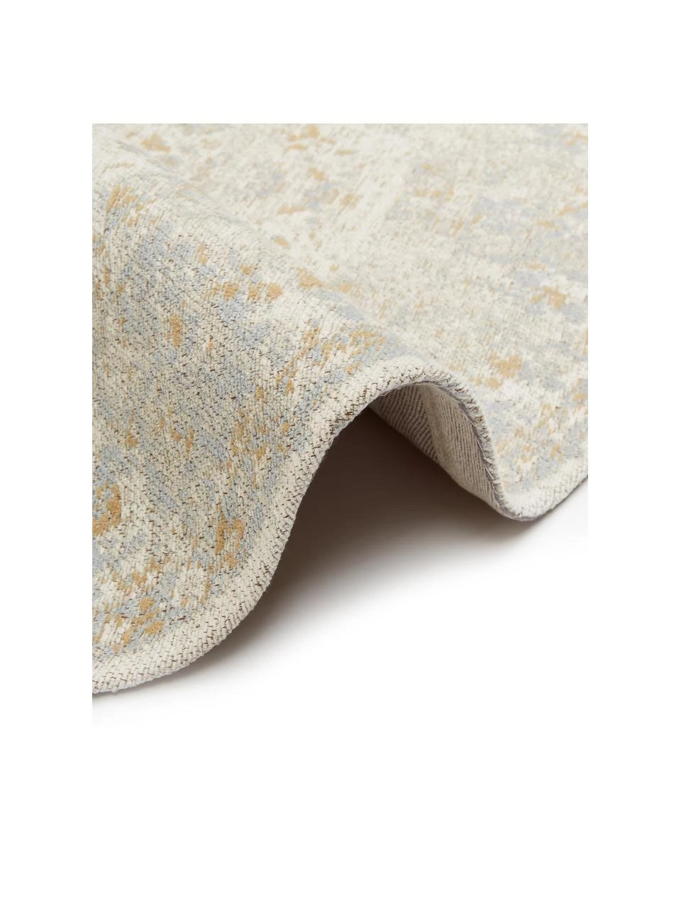 Westwing Collection Runder Chenilleteppich Loire im Vintage Style, handgewebt, Ø 120 cm (Größe S) 7 Westwing Collection Runder Chenilleteppich Loire im Vintage Style, handgewebt, Ø 120 cm (Größe S) – Bild 5