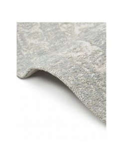 Westwing Collection Runder Chenilleteppich ﻿Magalie ﻿im Vintage Style﻿, handgewebt, Ø 120 cm (Größe S) -Teppiche Verkaufsgeschäft Runder Chenilleteppich Magalie im Vintage Style handgewebt 4