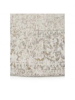 Westwing Collection Runder Chenilleteppich Nalia im Vintage Style, handgewebt, Ø 120 cm (Größe S) -Teppiche Verkaufsgeschäft Runder Chenilleteppich Nalia im Vintage Style handgewebt 2