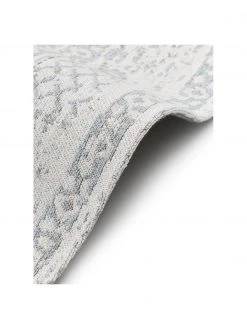 Westwing Collection Runder Chenilleteppich Neapel im Vintage Style, handgewebt, Ø 120 cm (Größe S) -Teppiche Verkaufsgeschäft Runder Chenilleteppich Neapel im Vintage Style handgewebt 4