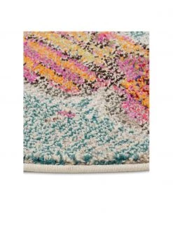 Runder Designteppich Celestial in Bunt, Ø 160 cm (Größe L) -Teppiche Verkaufsgeschäft Runder Designteppich Celestial in Bunt 2