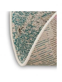 Runder Designteppich Celestial in Bunt, Ø 160 cm (Größe L) -Teppiche Verkaufsgeschäft Runder Designteppich Celestial in Bunt 4