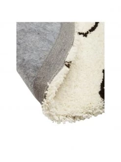 Westwing Collection Runder Hochflor-Teppich Davin in Cremefarben, handgetuftet, Ø 120 cm (Größe S) 11 Westwing Collection Runder Hochflor-Teppich Davin in Cremefarben, handgetuftet, Ø 120 cm (Größe S) -Teppiche Verkaufsgeschäft Runder Hochflor Teppich Davin in Cremefarben handgetuftet 3