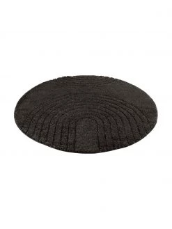 Runder Hochflor-Teppich Norwalk in Anthrazit mit geometrischem Muster, Ø 160 (Größe L) 9 Runder Hochflor-Teppich Norwalk in Anthrazit mit geometrischem Muster, Ø 160 (Größe L) -Teppiche Verkaufsgeschäft Runder Hochflor Teppich Norwalk in Anthrazit mit geometrischem Muster 2