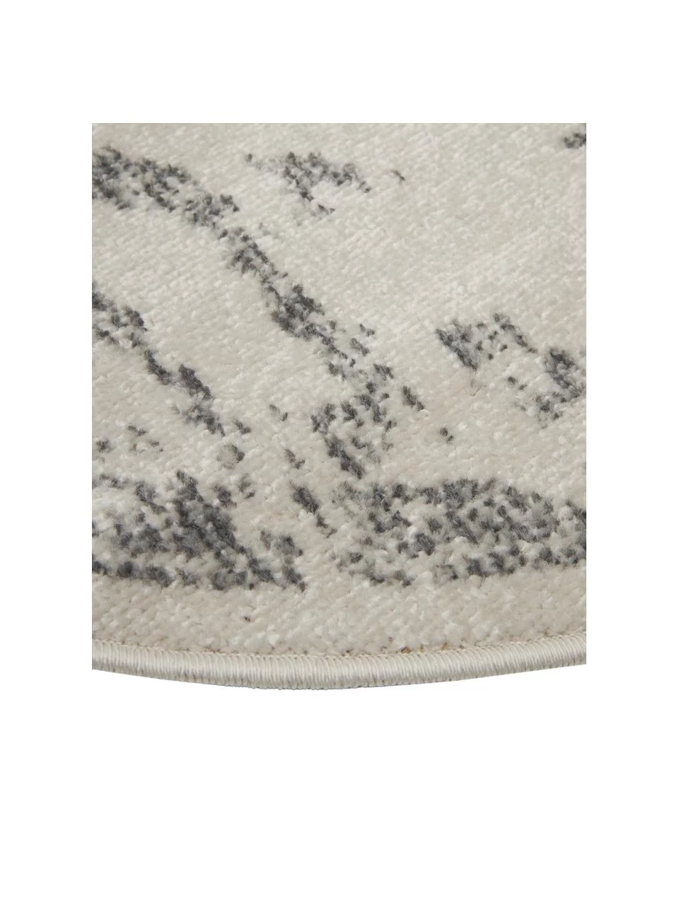 Westwing Collection Runder In- & Outdoor-Teppich Everly im Vintage Style in Grau, Ø 120 cm (Größe S) 6 Westwing Collection Runder In- & Outdoor-Teppich Everly im Vintage Style in Grau, Ø 120 cm (Größe S) – Bild 4