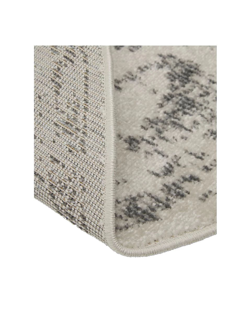 Westwing Collection Runder In- & Outdoor-Teppich Everly im Vintage Style in Grau, Ø 120 cm (Größe S) 7 Westwing Collection Runder In- & Outdoor-Teppich Everly im Vintage Style in Grau, Ø 120 cm (Größe S) – Bild 5