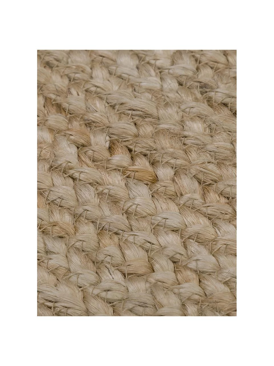 Westwing Collection Runder Jute-Teppich Niago im Boho Style, handgefertigt, Ø 150 cm (Größe M) 7 Westwing Collection Runder Jute-Teppich Niago im Boho Style, handgefertigt, Ø 150 cm (Größe M) – Bild 5