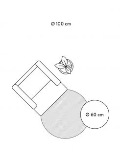 Westwing Collection Runder Jute-Teppich Shanta mit blauem Rand, handgefertigt, Ø 100 cm (Größe XS) 13 Westwing Collection Runder Jute-Teppich Shanta mit blauem Rand, handgefertigt, Ø 100 cm (Größe XS) -Teppiche Verkaufsgeschäft Runder Jute Teppich Shanta mit blauem Rand handgefertigt 5